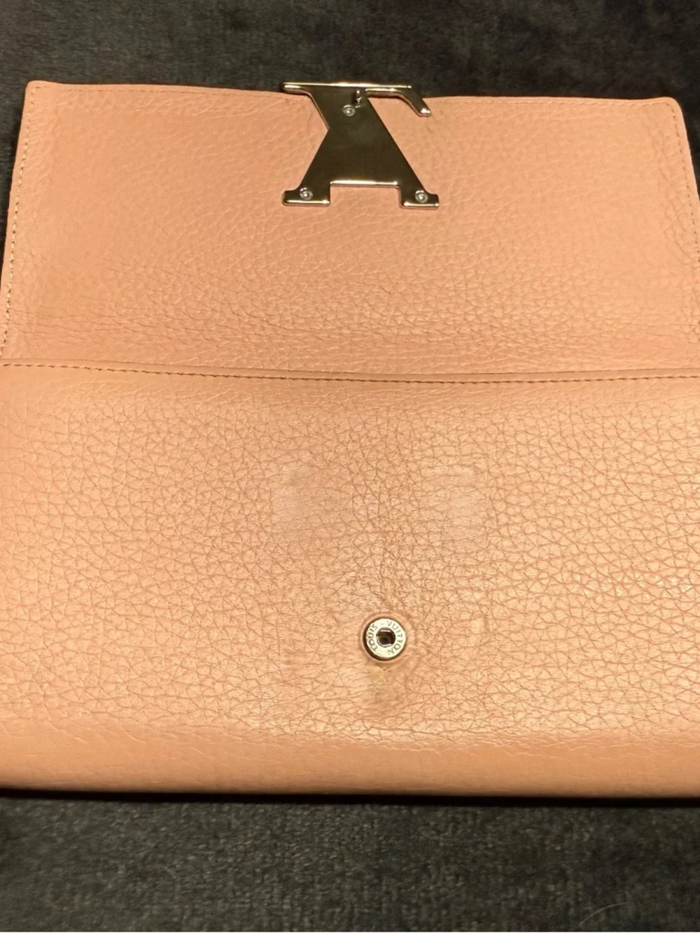 Louis Vuitton Pink Leather Chain Wallet Full Set with Box - Picture 8 of 14